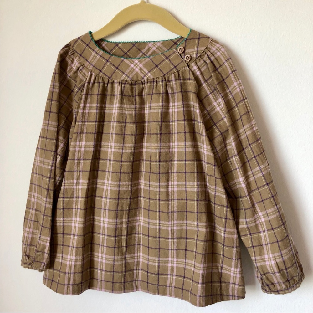 Never Worn Petit Bateau Girls Blouse 6y